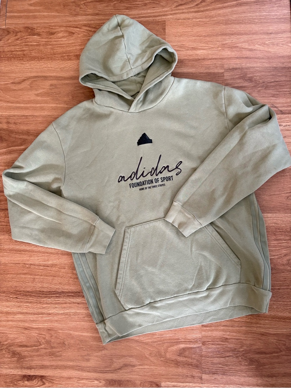 Adidas Foundation of Sport Olive Green Hoodie